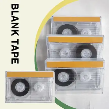 1 бр 45/60/90 минути празна прозрачна магнитна лента запис възпроизвеждане машина Walkman касета стандартни касета части