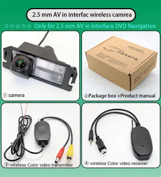 2.4 Ghz безжична камера за рибешко око за обратно виждане за Hyundai Elite i20 (GB) 2014 2015 2016 2017 2018