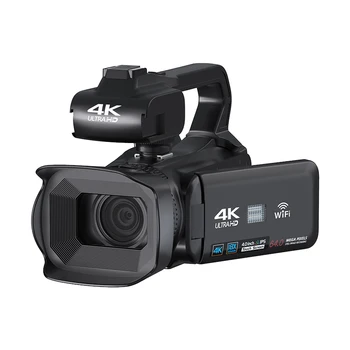 4K видеорекордер камера 64MP видеокамера за Youtube поток завъртане 4.0Inch сензорен екран професионален цифров фотоапарат