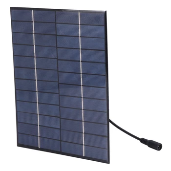 4X 12V 5.2W мини слънчеви панели поликристални слънчеви клетки силициев епоксиден соларен модул система зарядно устройство за батерии + DC изход