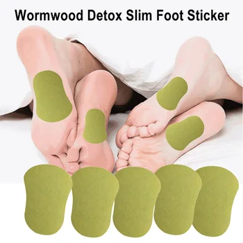 5/10Pcs Отслабване Slim Patch Пелин Detox стикер за крака за детоксикация на токсините Помощ Спящо тяло отслабване продукт дропшипинг