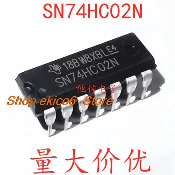 5pieces Оригинален запас SN74HC02N 2 74HC02 DIP14 IC 