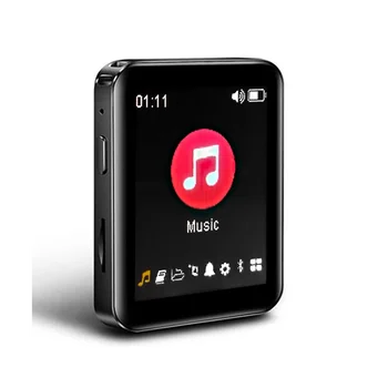 BENJIE X1 сензорен екран MP3 плейър портативен музикален плейър с високоговорител FM радио рекордер Bluetooth-съвместим HiFi качество на звука-A