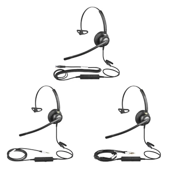 CF71 Monaural слушалки телефон слушалки с микрофон шумопотискане за кол център и офис употреба телефон