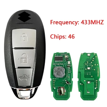 CN048029 Следпродажбено обслужване за Suzuki Swift Kizashi Remote Smart Key Fob 433Mhz ID46 чип FCCID: TS008 37172-57L10