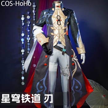 COS-HoHo Honkai: Star Rail Blade Game Suit Handsome Antique Uniform Cosplay Costume Halloween Party Role Play Outfit Men XS-XXL