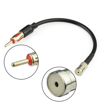Car Radio Antenna Adapter ISO To DIN Cable Car FM AM Stereo Radio Antenna Fa Kra Adapters Cables Car Radio Wire Cable