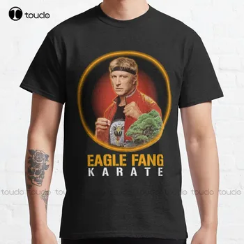 Eagle Fang Johnny Eagle Fang - Тъмна класическа тениска Мъжка риза Външна проста тениска Vintag Casual Harajuku Streetwear Xs-5Xl