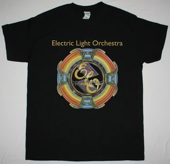 Electric Light Orchestra Нов световен рекорд Supertramp 10Cc Нова черна тениска