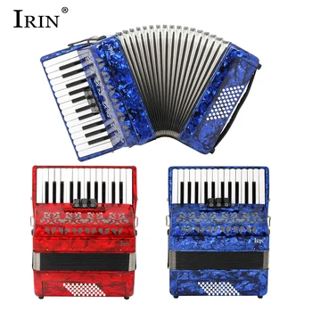 IRIN 26 клавиши 48 бас акордеон целулоиден акордеон с чанта за съхранение Клавишни инструменти Акордеон за изпълнение / преподаване