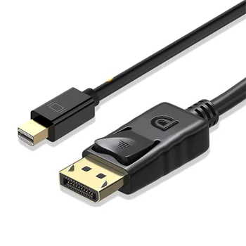 Mini DP към DP кабел Mini Displayport към DP кабел Светкавица порт Лаптоп адаптер дисплей
