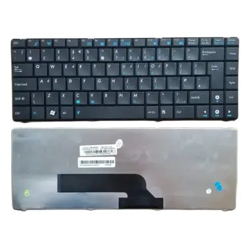 New UK лаптоп клавиатурата за Asus k40 k40ab k40ac k40ad k40af k40c k40id k40ie k40ij X8A черен V090462AK1 OKNO-CX1UK01