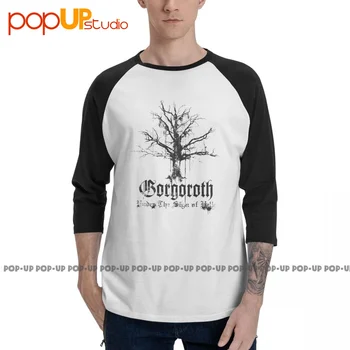 Pop Gorgoroth-Under The Sign Of Hell 3/4 ръкав тениска Casual най-добро качество Raglan Tee Shirt
