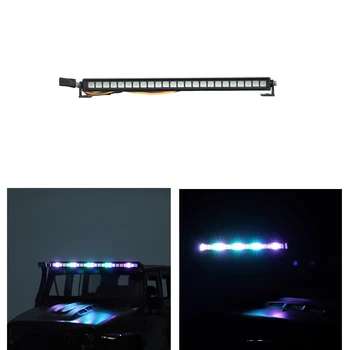 RC кола 24LED цветна мигаща покривна лампа светлинна лента за 1/10 RC верижен TRX4 аксиален SCX10 90046 D90 TF2