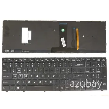 RGB клавиатура с подсветка за Clevo CVM15F23USJ430D2 CVM15F23USJ430D CVM15F23K0J4309 US QWERTY