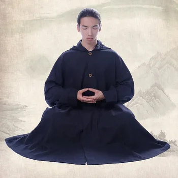 Repair Clothing Lay Будистки дрехи Дзен медитация Специална мантия Мантия със средна дължина Пролет и есен