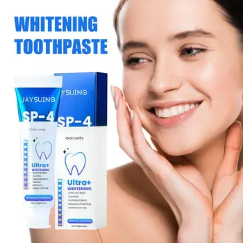 SP-4 Пробиотична избелваща паста за зъби Изсветляване & Премахване на петна Sp-4 Пробиотична паста за зъби Свеж дъх Зъби Избелване Паста за зъби