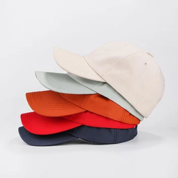 Summer открит бейзболна шапка спорт мода пролет регулируеми мъже жени шапки плътен цвят хип-хоп обикновени капачки PJ171