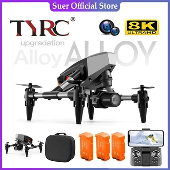 TYRC XD1 Mini Drone 4K Professional 8K Dual Camera 5G WIFI Височина Поддържане на четири страни Избягване на препятствия RC Quadcopter Toy