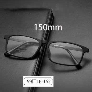 Vazrobe 150mm извънгабаритни очила за четене Мъже жени пластмасови титанов очила рамка мъжки черен сив очила за prescirption