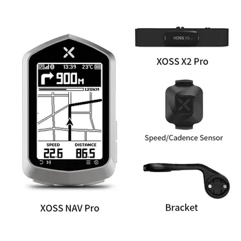 Xoss Nav Plus Pro+ Велосипед GPS компютър Колоездене Mtb път безжичен скоростомер карта навигация Bluetooth километраж