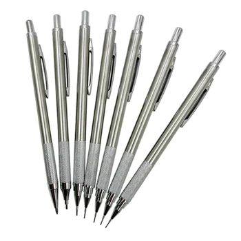 Y1UB Механичен молив Метална живопис Автоматичен молив с проводници за писане на подпис 0.3 / 0.5 / 0.7 / 0.9 / 1.3 / 2.0 / 3.0mm