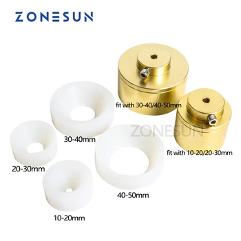 ZONESUN Патронник за капачка за ръчна капачка 28-32mm 38mm 10-50mm със силиконови аксесоари за затваряне на защитни пръстени