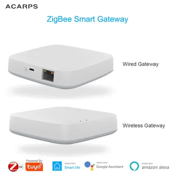 ZigBee Smart Gateway Hub Smart Home Bridging Smart Life APP Wireless Wired Smart Home Gateway с Alexa Google Home