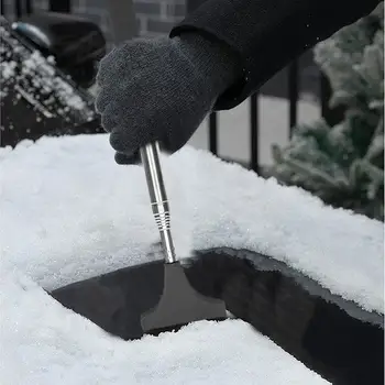  Автомобилни стъргалки за снежна кола огледало за обратно виждане, лопата за отстраняване на сняг на автомобили, многофункционална лопата за отстраняване на сняг чистачки за почистване на сняг