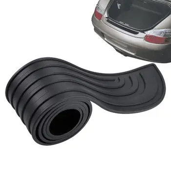 Антихлъзгащ топлоустойчив стикер за задна броня Калъфи за защита на автомобила Универсална гумена лента Лента за защита на прага на багажника на автомобила