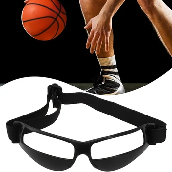 Баскетболни тренировъчни очила 12 * 11 * 6 см 1бр Черно бяло дрибъл очила глави нагоре висока производителност гореща продажба