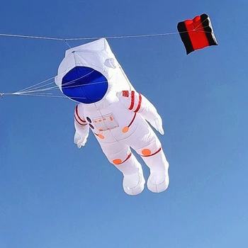 Безплатна доставка Астронавт хвърчила надуваеми играчки вятърни хвърчила парапланеризъм цветни летящи хвърчила професионални хвърчила Външни играчки koi
