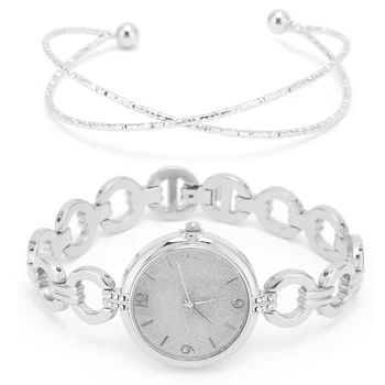 Гледайте гривна комплект часовник бижута гривна комплект сплав за рожден ден подарък за майка за годишнина подарък за любовник за Коледа