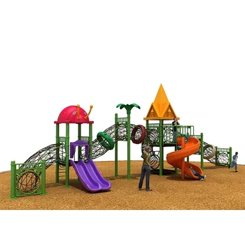 Детски увеселителен парк Външна физическа подготовка Net Детска площадка за търговия на едро