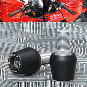За Aprilia RSV4 RR RF 2009-2020 мотоциклет кормило сцепление завършва дръжка щепсел тежести анти вибрации плъзгач щепсел