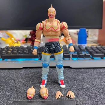 Истински Bandai Първо издание Sh F Muscle Man Fate Five Princes Super Phoenix Wrestler Action Figure Collection Модел