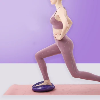 Йога фитнес надуваема стабилност Wobble баланс масаж подложка мат диск възглавница тренировка топка