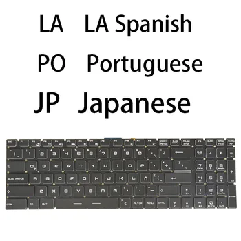 Клавиатура за MSI GS60 GS70 2PC 2PE 2PL 2PM 2QC 2QD 2QE 6QC 6QD 6QE Ghost Stealth Pro Backlit LA Испански Португалски Италиански Япония