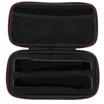 Кутия за съхранение на микрофон Преносима проста чанта EVA Защитен калъф Безжичен твърд практичен караоке аксесоари Пътуване
