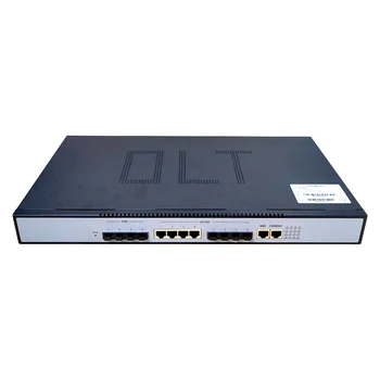 Мрежови инструменти FTTX OLT 10G SFP UPLINK порт EPON 4 PORT OLT за поддръжка на превключватели 256 ONUs