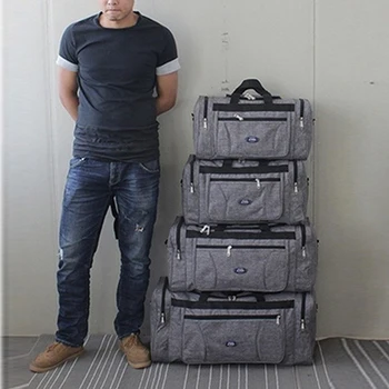 Нов Оксфорд водоустойчиви мъжки пътни чанти ръчен багаж голяма чанта за пътуване през нощта Duffle бизнес голям капацитет уикенд пътуване чанта