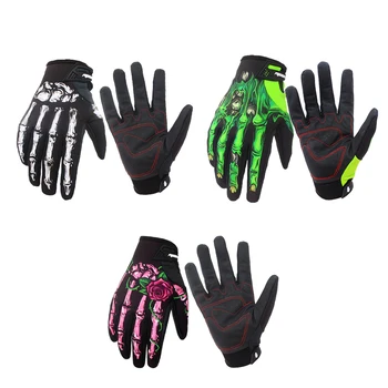 Нови мъжки и дамски ръкавици за колоездене с пълен пръст Водоустойчива топлина през дишащи спортни велосипедни фитнес ръкавици на открито