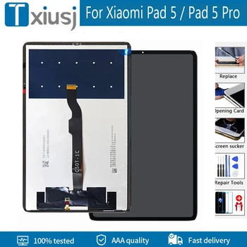 Оригинален 11'' За Xiaomi Pad 5 Pro / 5G XIAOMI MI PAD 5 LCD дисплей екран сензорен панел дигитайзер събрание стъкло сензор Pantalla