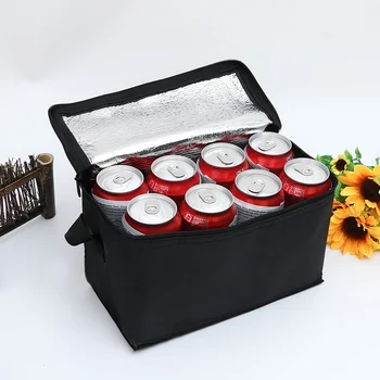  Открит охладител с голям капацитет Преносима топлоизолирана охладителна чанта Къмпинг храни Напитки Bento чанти Zip Pack Консумативи за пикник