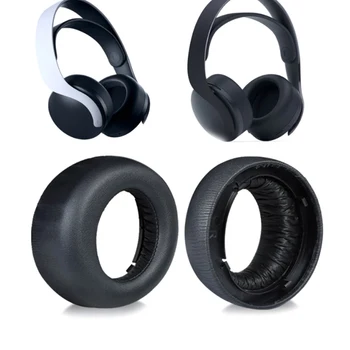 Подложки за уши за PS5 PULSE 3D слушалки подмяна наушници възглавници капак черни слушалки ремонт