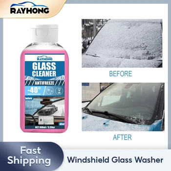  Почистване на предното стъкло на автомобила Отстраняване на маслен филм Размразяване на лед Автоматично смазване на Deicer Clear Vision Почистване на мръсотия Зимен антифриз агент