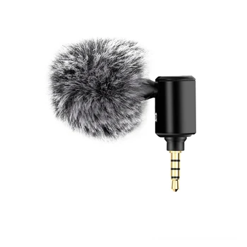 Регулируем микрофон мини микрофон преносим микрофон за смартфон (3.5Mm)