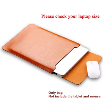 Ръкав за Lenovo ThinkPad X380 X390 Yoga X395 13.3 инча за X280 12.5 лаптоп Pu капак случай чанта мода бележник торбичка подаръци