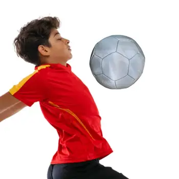 Светеща футболна светеща гумена футболна топка високо еластична за нощна игра без хлъзгане износоустойчива футболна топка с игла за момчета