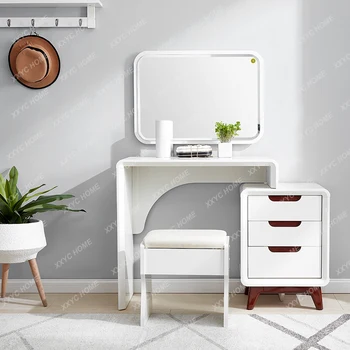Скрин спалня грим маса Nordic малък апартамент скрин шкафче комбинация мебели